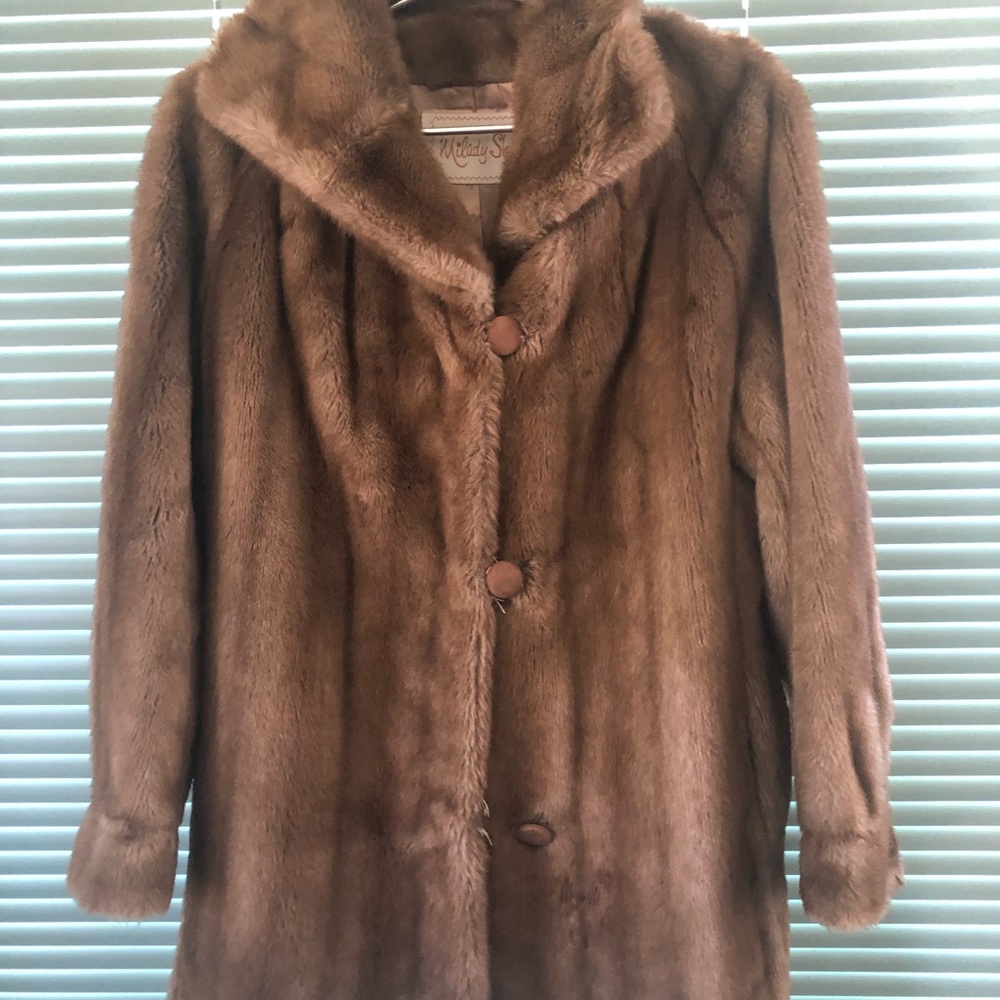 Fur winter coat